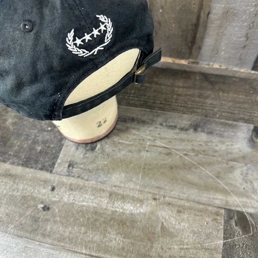 Field Grade Black Money Monsters  Grateful Dead Hat Cap Adjustable Distressed